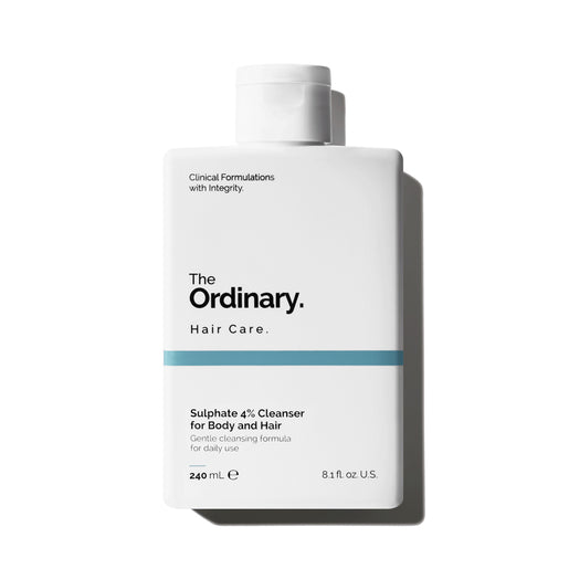 The Ordinary Sulphate 4% Cleanser for Body and Hair 240mL, nourishing formula for clean and healthy hair and skin.