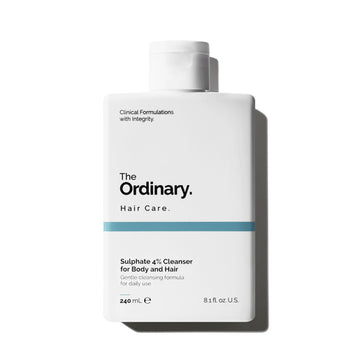 The Ordinary Sulphate 4% Cleanser for Body and Hair 240mL, nourishing formula for clean and healthy hair and skin.