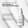 The Ordinary Niacinamide 5% lightweight face and body emulsion