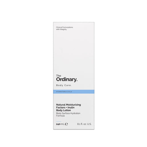 Hydrating body lotion The Ordinary with Natural Moisturizing Factors and Inulin