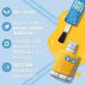 Rimmel Kind & Free Nail Polish 171 Ray Of Sunshine 8ml bright yellow shade