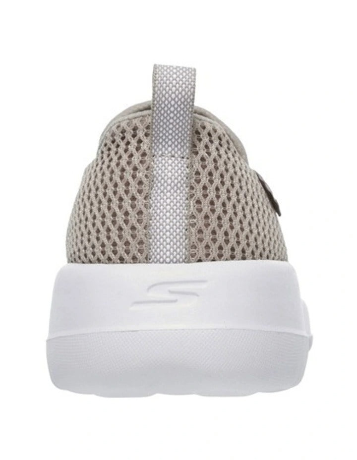 Skechers GOwalk Joy Slip-On Sneaker in Taupe - lightweight cushioned walking shoes for women