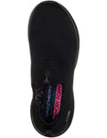 Skechers Ultra Flex First Take Slip-on Sneaker in Black - lightweight breathable slip-on shoes for women