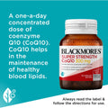 Blackmores Super Strength CoQ10 300mg Heart Health Vitamin Tablets 30 Pack, Supports Energy Production and Heart Function