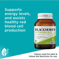 Blackmores Vitamin B12 150 Tablets – Supports energy production and healthy nervous system