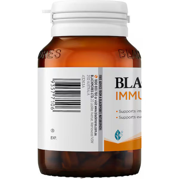Blackmores Immune Zinc Tablets 120 pack for immune support and overall health, providing a high-quality zinc supplement to strengthen the body’s defense system.