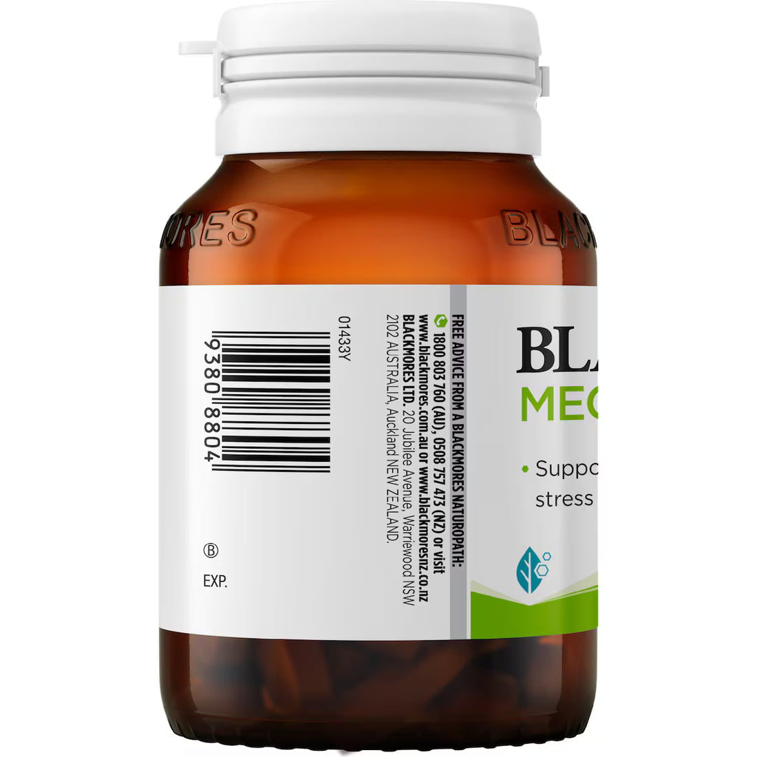 Blackmores Mega B Complex Energy Support Vitamin B12 Tablets 75 pack – high-strength B vitamin supplement for energy, metabolism, and nervous system support