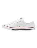 Converse Chuck Taylor All Star Dainty Low Top Sneaker in White, featuring a sleek, low-profile design for a minimalist and stylish look.