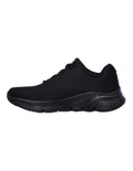 Skechers Arch Fit Sunny Outlook Sneaker in Black - supportive cushioned walking shoes for everyday comfort