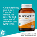 Blackmores Bio C 1000mg Vitamin C Tablets 150 Pack – Immune Support Supplement Bottle