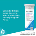 Blackmores Probiotics+ Women's Flora Balance Vitamin Capsules 30 pack – Supports digestive health and feminine balance with probiotics for women.