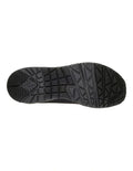 Skechers Uno Stand On Air Leather Sneaker in Black with cushioned comfort and stylish modern design