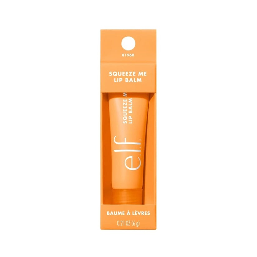 e.l.f. Squeeze Me Lip Balm Peach 6g tube