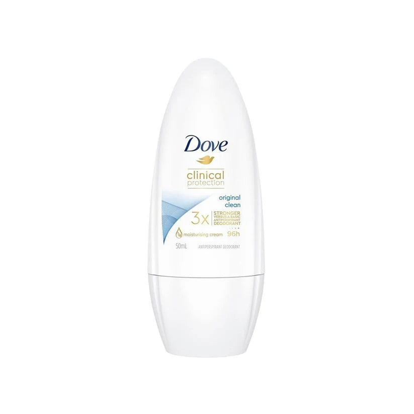 Dove Clinical Protect Original Clean Roll On Deodorant 50ml