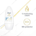 Dove Clinical Protect Original Clean Roll On Deodorant 50ml