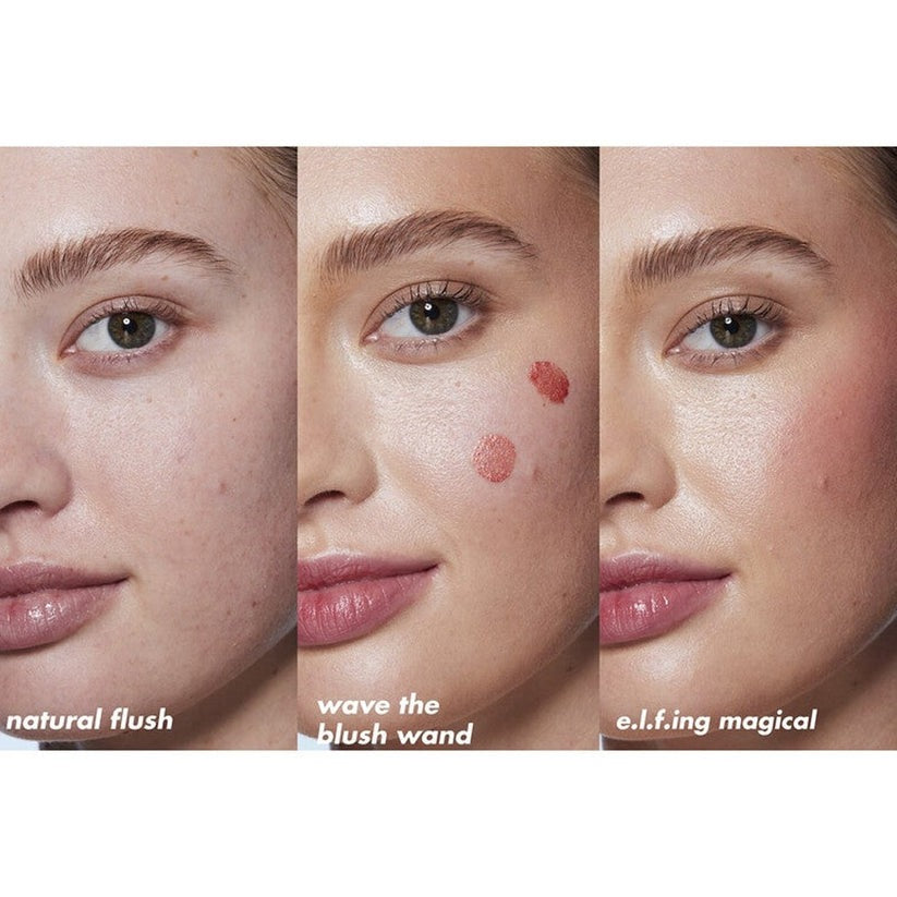 e.l.f. Halo Glow Beauty Wand Blush Berry Radiant 10ml tube
