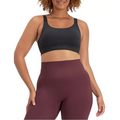 Move Seamless Bralette in nylon elastane with adjustable straps, removable cups, medium support, and moisture-wicking comfort
