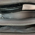 LeatherLuxe black leather clutch bag with detachable shoulder strap and crossbody option – elegant women’s evening handbag made of premium genuine leather.