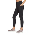Skechers GOwalk High Waist 7/8 Legging in Black – Women’s athletic leggings with supportive high-rise fit and sleek modern style