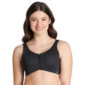 Bendon Sport Motion Zip Front Sports Bra in Black