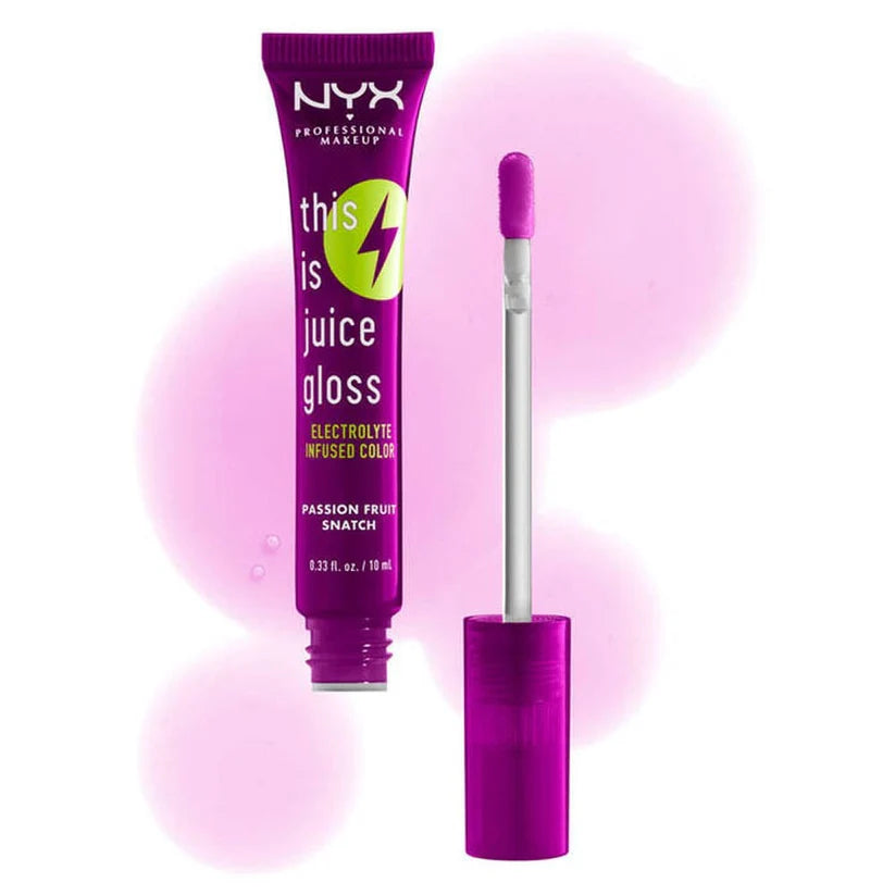 NYX This Is Juice Gloss Passion Fruit Snatch 10ml vibrant lip gloss