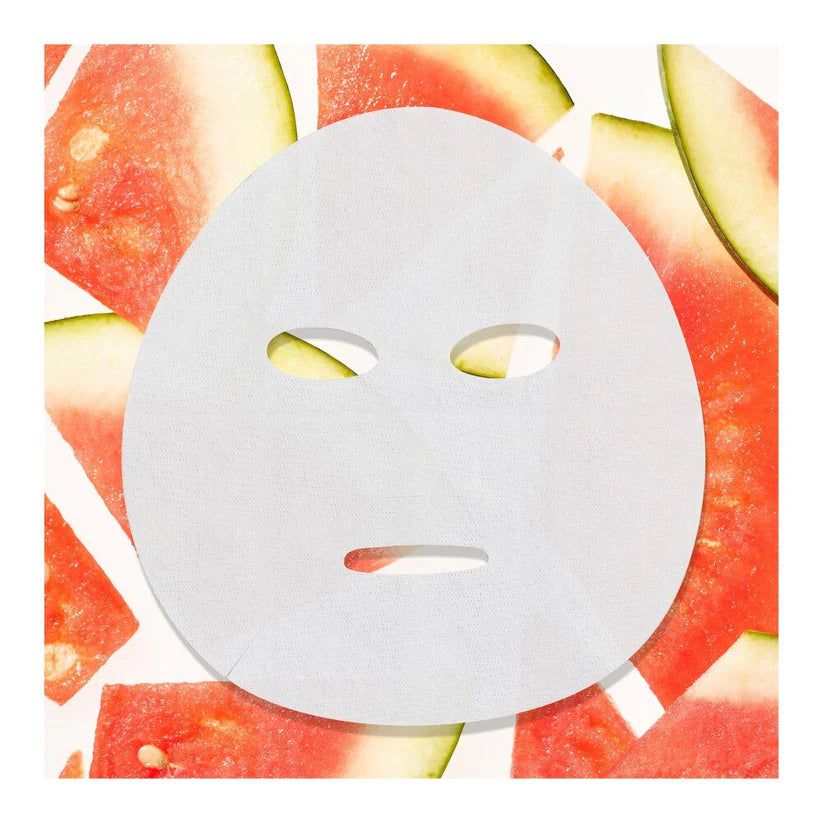 Garnier Skin Active Hyaluronic Acid Ampoule Face Sheet Mask with Watermelon Extract 15g for hydration and radiant skin