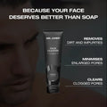 Face Cleanser for Men in sleek packaging designed for deep cleansing, hydrating, and refreshing men’s skin.