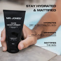 Men’s face moisturiser in sleek packaging for daily hydration, designed for smooth, healthy, and refreshed skin