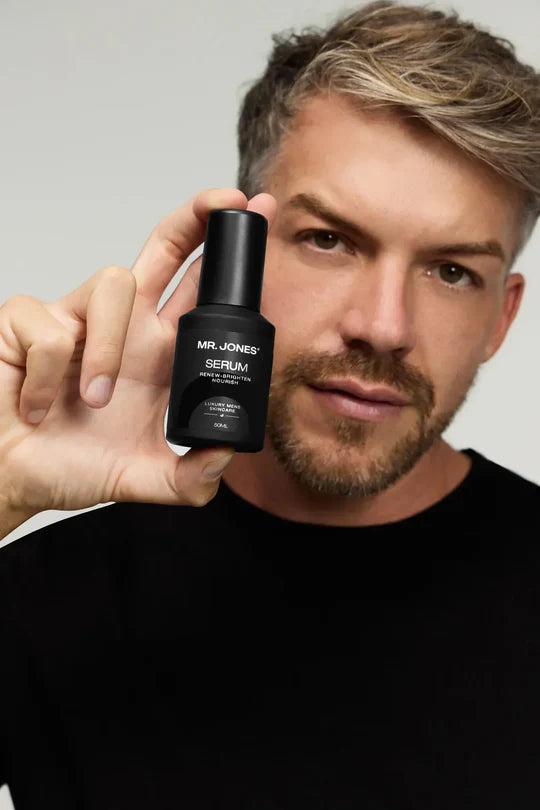 Hydrating face serum for men with anti-aging and moisturizing formula — lightweight skincare for smoother, healthy-looking skin