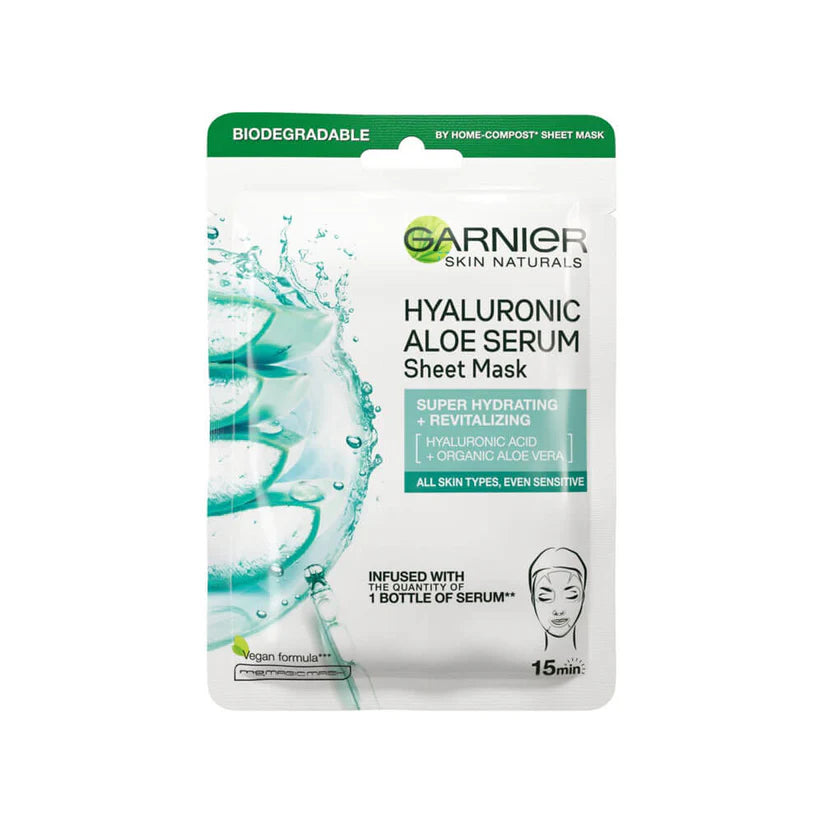 Garnier Deep Hydration Power Kit skincare set for intense moisture, nourished, and refreshed skin