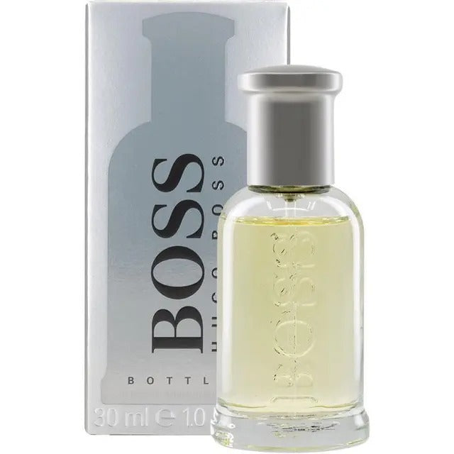 Hugo Boss Bottled Eau de Toilette 30ml bottle for men, luxury fragrance, fresh and woody scent