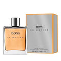 Hugo Boss In Motion Eau de Toilette 100ml round silver bottle with modern design