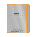 Hugo Boss In Motion Eau de Toilette 100ml round silver bottle with modern design