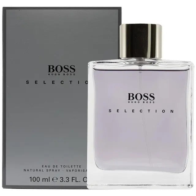 Hugo Boss Selection for Men Eau de Toilette 100ml bottle with luxury fragrance packaging