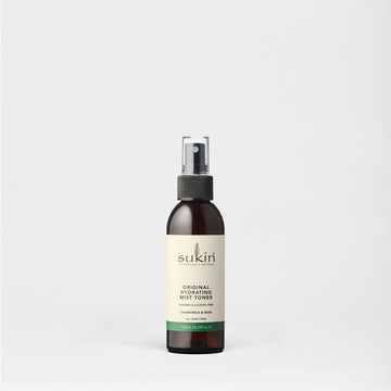 Sukin Original Hydrating Mist Toner bottle on a white background