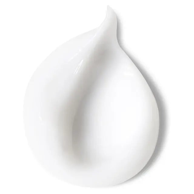 White cream or soap bar on a white background