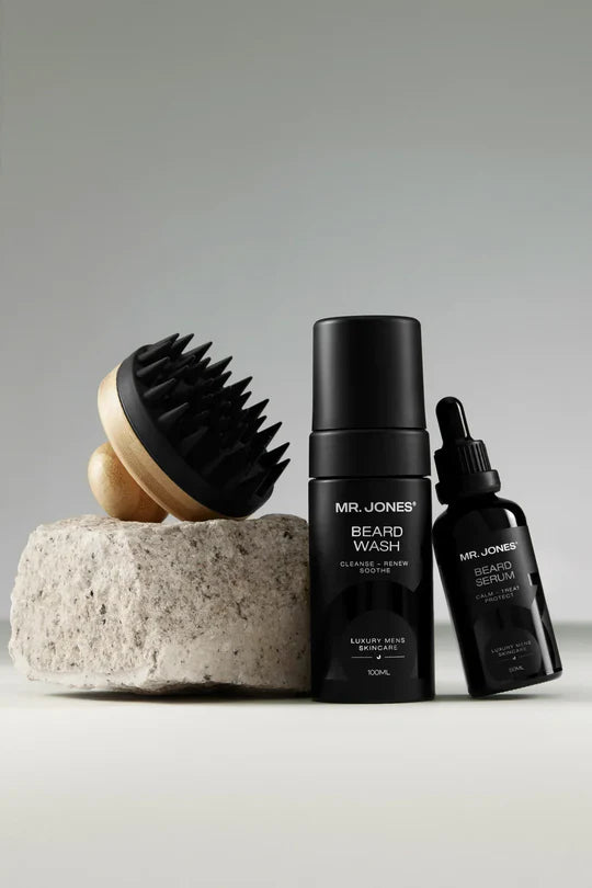 Premium nourishing beard serum for thick, healthy, and shiny beard growth