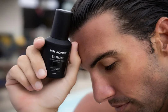 Hydrating face serum for men with anti-aging and moisturizing formula — lightweight skincare for smoother, healthy-looking skin