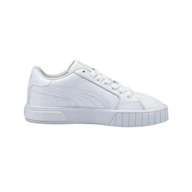 White sneaker on a white background