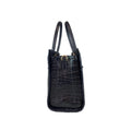 LeatherLuxe black women's leather handbag – premium shoulder and crossbody bag with elegant design and durable stitching