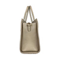 LeatherLuxe cream women’s leather handbag — elegant shoulder and crossbody bag with premium soft finish and gold hardware.