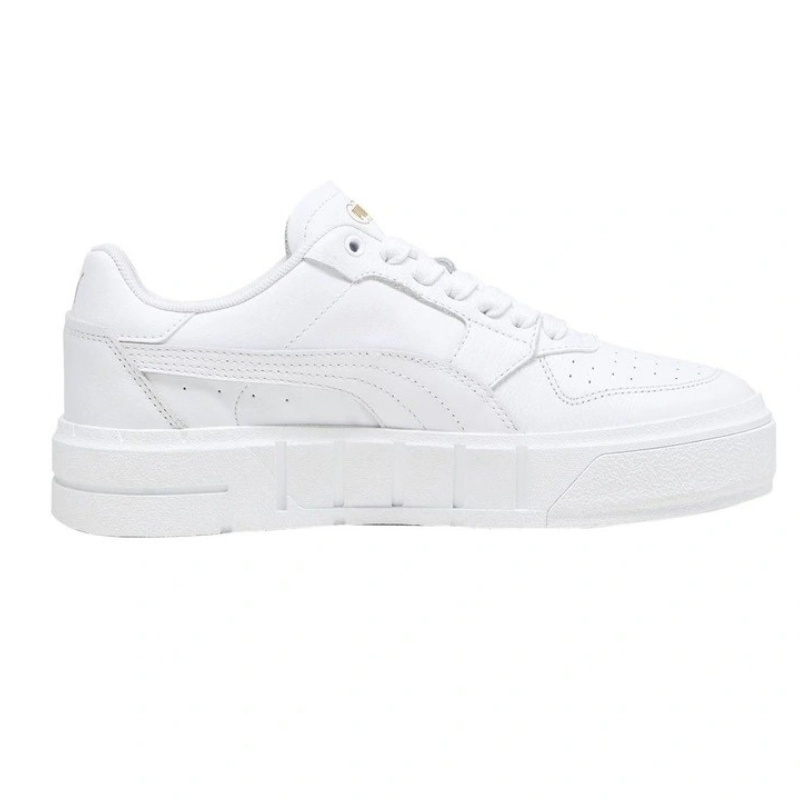 White sneaker on a white background