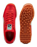 Puma Easy Rider Vintage Women’s Shoe with suede leather overlays, slim retro profile and low heel, casual lifestyle sneaker in leather and textile blend