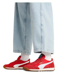 Puma Easy Rider Vintage Women’s Shoe with suede leather overlays, slim retro profile and low heel, casual lifestyle sneaker in leather and textile blend
