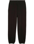 Puma Wardrobe Ess Sweatpants with Cat Logo embroidery, elasticated waistband and cuffs, made from recycled cotton and polyester blend