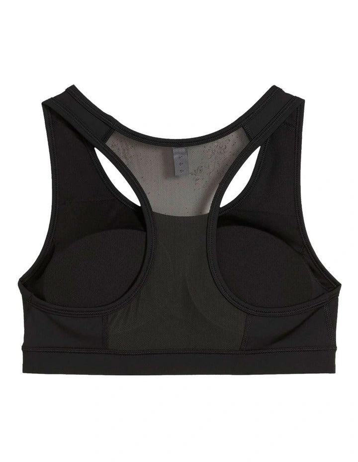 Puma 4Keeps Padded Bra with breathable mesh racerback and removable padding