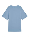 Puma ESS Relaxed Tee in casual fit with subtle cat logo embroidery for effortless style