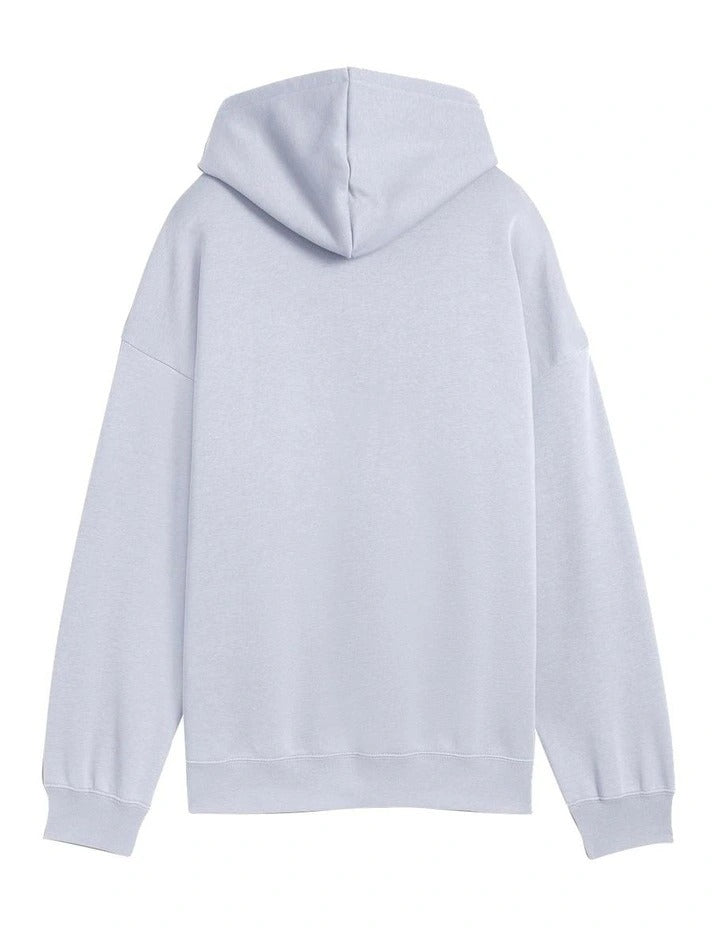Puma Ess Oversized Hoodie with embroidered Cat Logo, adjustable hood, ribbed cuffs and hem – casual unisex streetwear