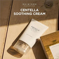 SKIN1004 Centella Soothing Cream on a wooden surface