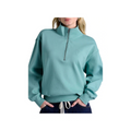 Casual athletic Champion Rochester blue quarter zip sweatshirt
